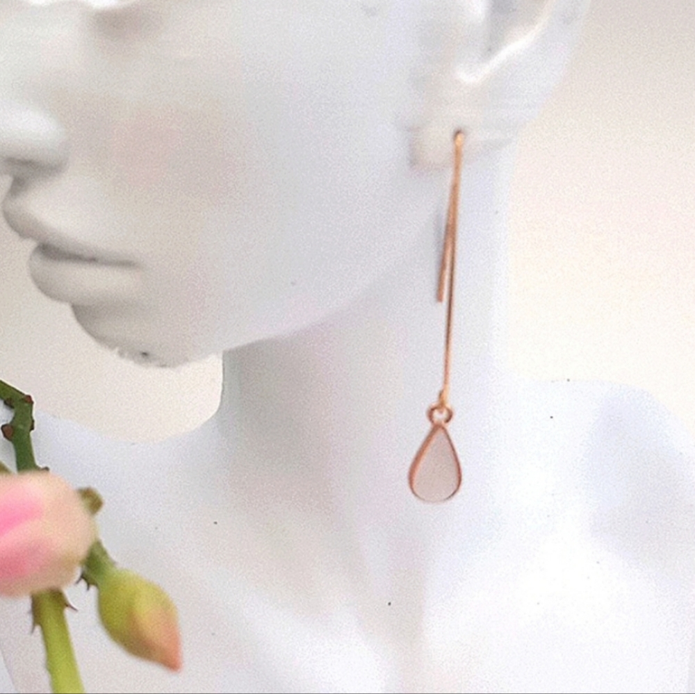 Minamalist Drop Earrings